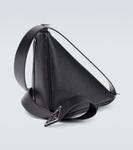 Кожаная поясная сумка Prada, черный - фото 5