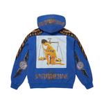 Толстовка Supreme Wings Zip Up Hooded Sweatshirt, Royal - фото 2