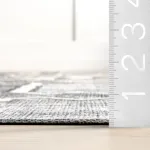 Ковер Sagebrush Geometric Area Rug nuLOOM, 122x183 см, серый - фото 4