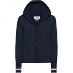 Вязаный кардиган THOM BROWNE, синий - фото