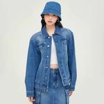 MONOGRAM Коллекция Reading Джинсовая куртка Унисекс Индиго Mlb - фото 4