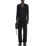 Свитер мужской черный Mm6 Maison Margiela, черный - фото 2