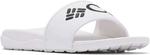 Columbia womens Slide, White/Black - фото