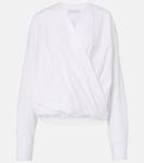 Хлопковый топ Dries Van Noten, белый - фото