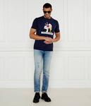 Футболка мужская Iceberg облегающего кроя с принтом, синий - фото 2