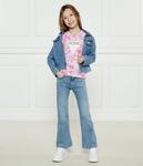 Футболка Guess Regular Fit, розовый / белый - фото 2