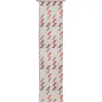 Штора-шарнир Bray, на панельной каретке, 1 шт. Wirth, терракотовый - фото 2