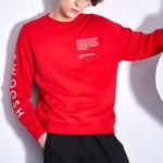 Толстовка Nike Sportswear Swoosh Solid Color Alphabet Round Neck Pullover Large Red, красный - фото 3