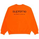 Крюнек Supreme NYC Темно-оранжевый - фото 2