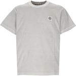 Compass Patch Crewneck T Shirt STONE ISLAND, серый - фото