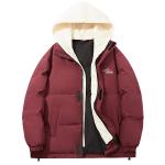 Jeep Унисекс пуховик, Black Red - фото 3