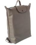 Longchamp Le Pliage Xtra M Кожаный рюкзак, серый - фото 3