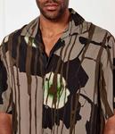 Рубашка Эспино Oversize fit Hugo, коричневый - фото 4