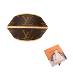 Loui Vuitton 1834 Onogram Heritage Cuff LOUIS VUITTON, коричневый - фото