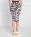 Юбка Elisabetta Franchi, фиолетовый - фото 4