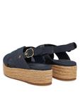 Эспадрильи Denim Espadrille Platform Sandal FW0FW08669 Tommy Hilfiger, синий - фото 3