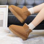 Зимние ботинки женские коричневые Warrior - фото 9