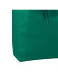 Наплечная сумка Toscanto Shopper, Schultertasche Leder türkis ca. 30cm - фото 3
