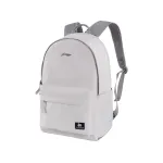 Li-Ning Polyester Backpack Unisex Khaki Gray - фото 4