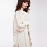 ELLE Рубашка Women's Ecru Lapel - фото 6