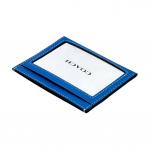 COACH Кожаный визитник для карт женский синий - фото 4