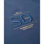 Толстовка Superdry Luxe Metallic Logo Loose, синий - фото 5