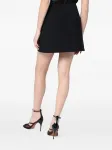 Юбка мини с карманами Alexander McQueen, черный - фото 5