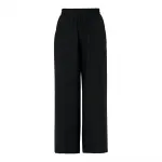 Брюки с высокой талией Pieces Tiffany Wide Leg, черный - фото 3