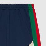 Шорты детские Gucci, темно-синий - фото 5