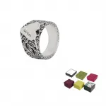 GUCCI Кольцо sterling silver с сердечком - фото