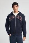Толстовка Polo Club Zip-up sweatshirt, Navy/Dark Blue - фото