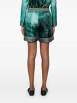 Шелковые шорты Pierre-Louis Mascia, зеленый - фото 4