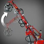 LEGO Technic, блоки, Кран с грейфером, 42144 - фото 5