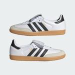 Кроссовки Samba LT Adidas, цвет Cloud White/Core Black/Gold Metallic - фото 8