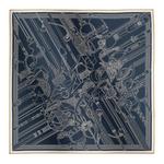 HERMES Шёлковый шарф Mulberry, Black/Green - фото 7