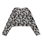 Свитшот женский A BATHING APE, серый - фото 4