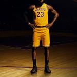 Мужское баскетбольное джерси Nike, цвет Yellow - фото 2