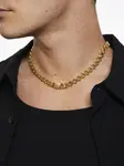 Ожерелье с логотипом в виде острой цепи Emanuele Bicocchi, золотистый - фото 2