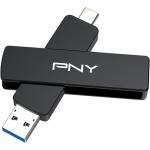 PNY 1TB DUO LINK V3 USB 3.2 Gen 2 Flash P-FDI1TBDULNK3TYC-GE - фото 2