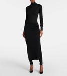 Прозрачный боди Alaïa, цвет noir alaia - фото 2