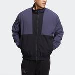 Куртка унисекс темно-синяя Adidas, темно-синий - фото 2