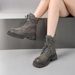 Ботинки Martin женские серый Eblan - фото 4