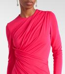 Собранное платье Elie Saab, красный - фото 4