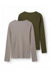 Топ TWO SOON 2PACK, Winter Moss/Khaki - фото 3