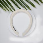 Повязка для волос Yeye Brown ручной работы - фото 10