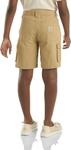 Детские рабочие шорты Carhartt CH8320 Canvas Cargo для мальчиков, Dark Khaki - фото 2