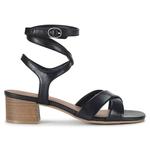 Босоножки на блочном каблуке Valerie Baretraps, black - фото 2