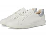 Кроссовки ECCO Soft 7 Easy Slip Sneaker, цвет White/Pure Silver - фото