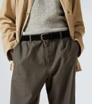 Замшевый ремень George Cleverley, черный - фото 2