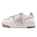 MLB Chunky Liner Low Top Skateboard Shoes Unisex розовый белый - фото 4